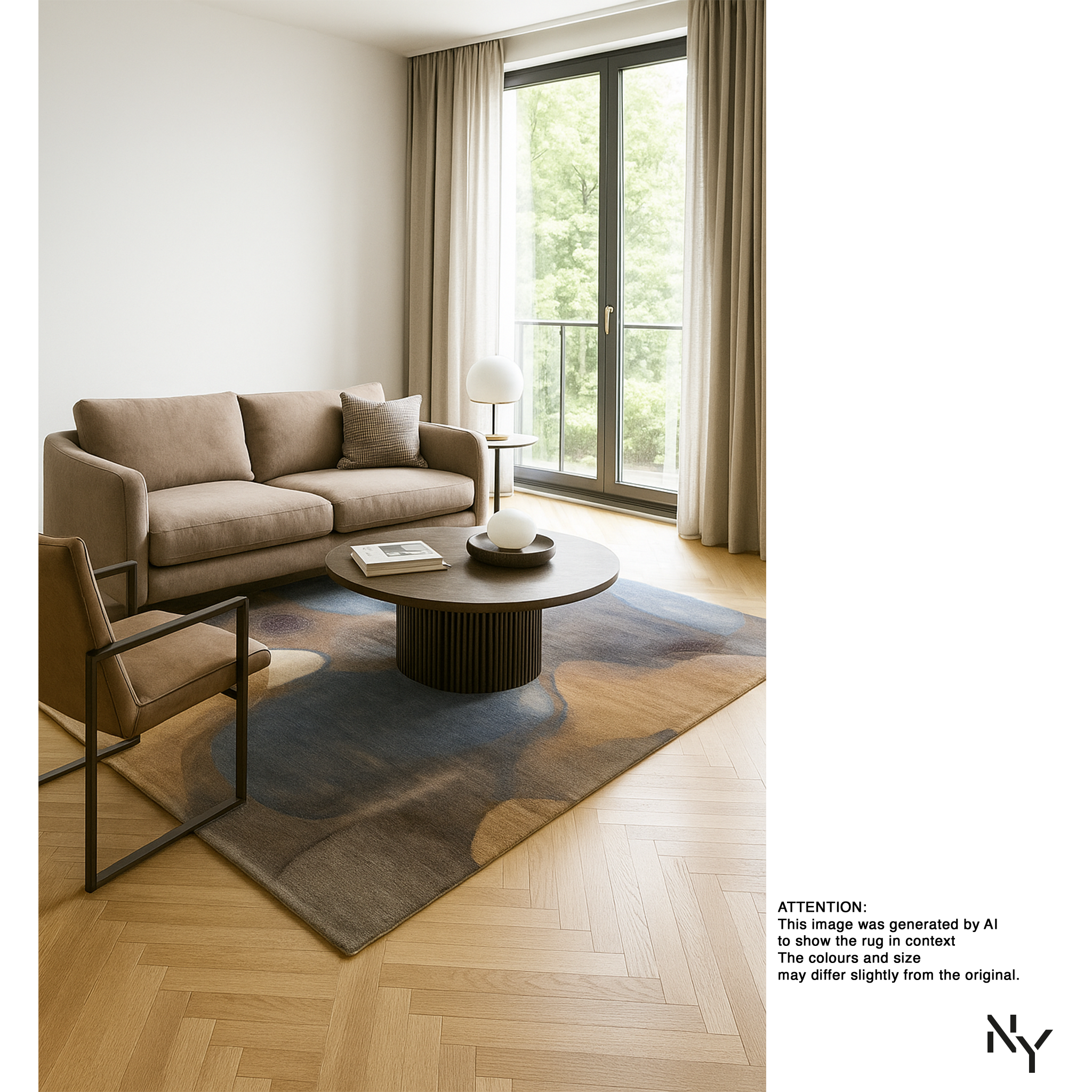 SPOT No. 02 BLUEGRAY - RUG STAR